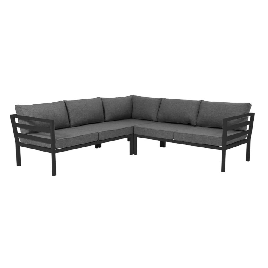 Soffgrupp Weldon, sh. 43 cm, svart