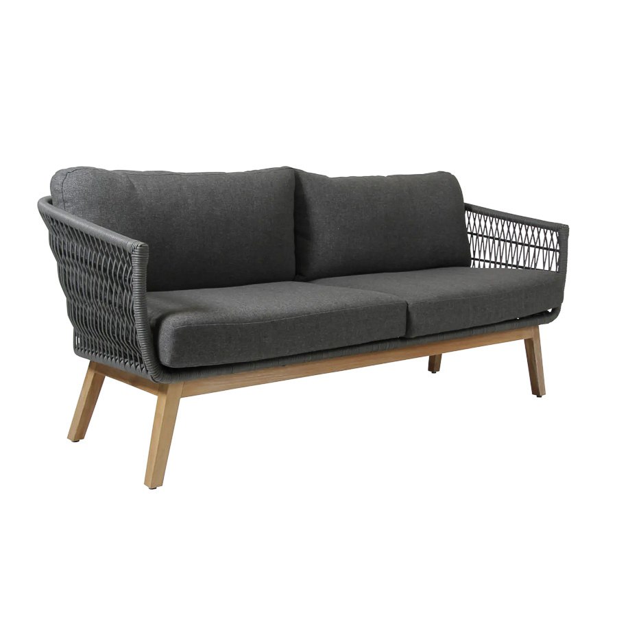 Soffa Kenton, sh. 50 cm, grå