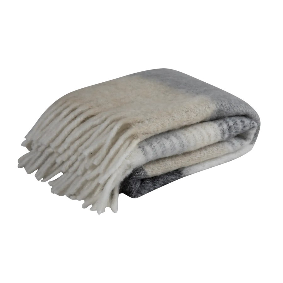 Pläd Honung, 130x170 cm, beige
