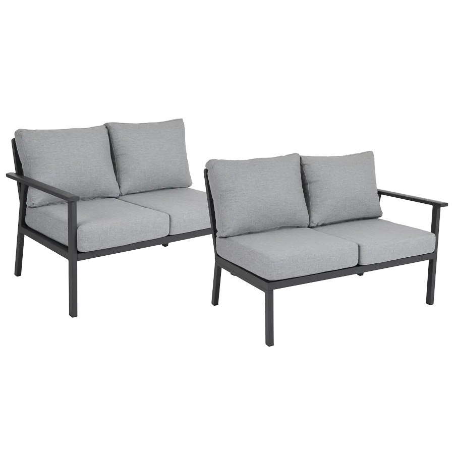 Moduler, Soffa Samvaro, sh. 48 cm, antracitgrå