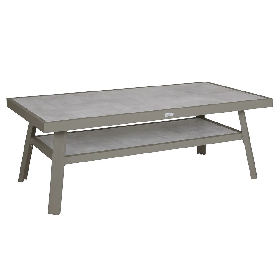 Soffbord Lounge Samvaro, 140x70 cm, khaki