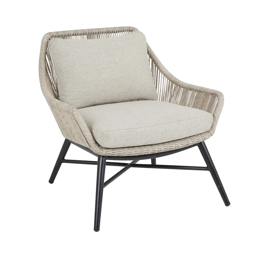 Fåtölj Pembroke, sh. 47 cm, beige