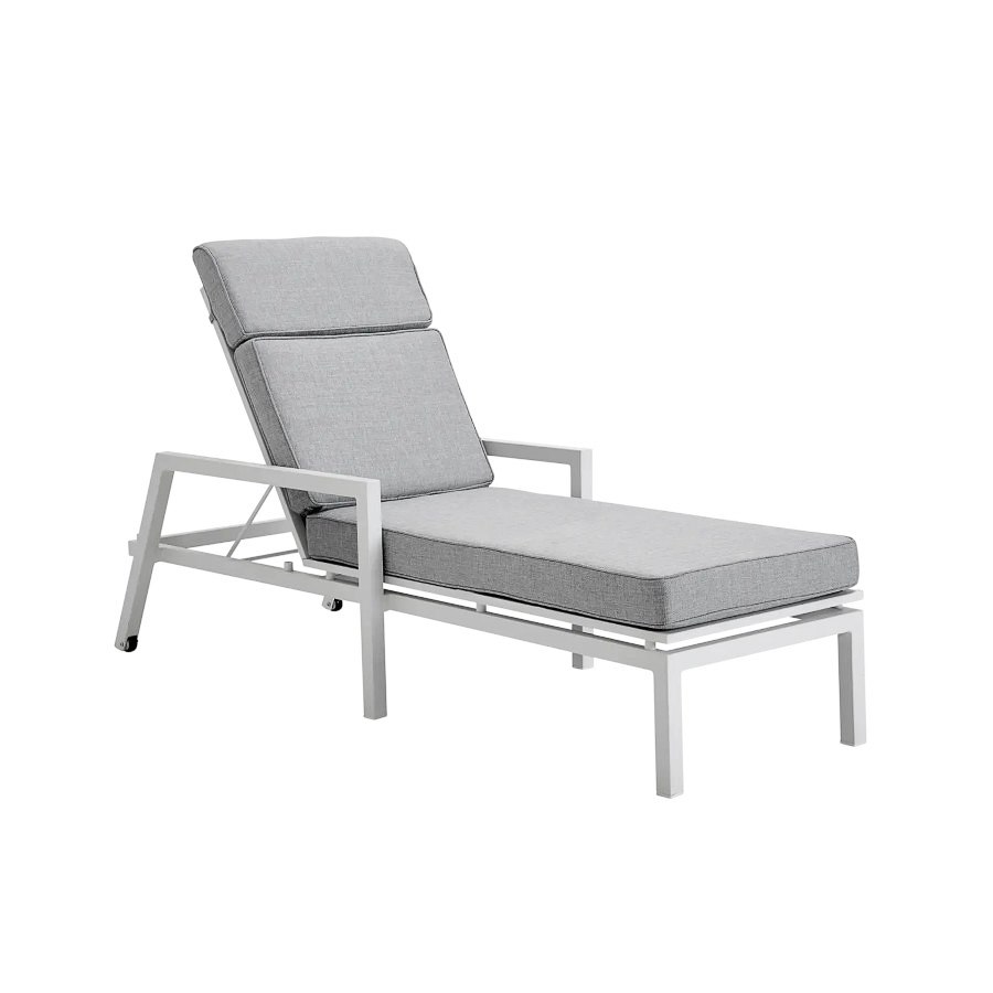 Solsäng Belfort, sh. 44 cm, vit