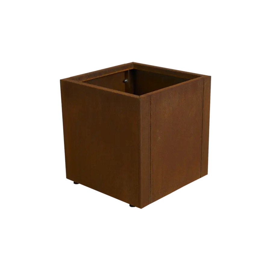 Kruka Kummin, 40x40 cm, corten