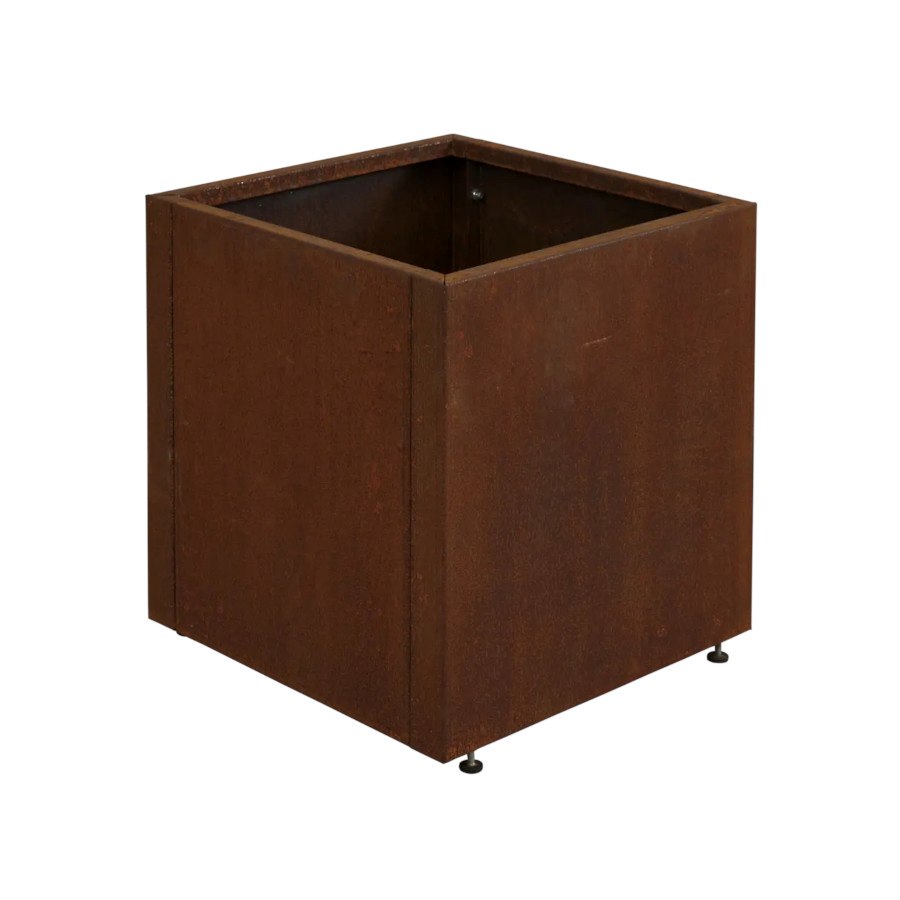 Kruka Kummin, 50x50 cm, corten