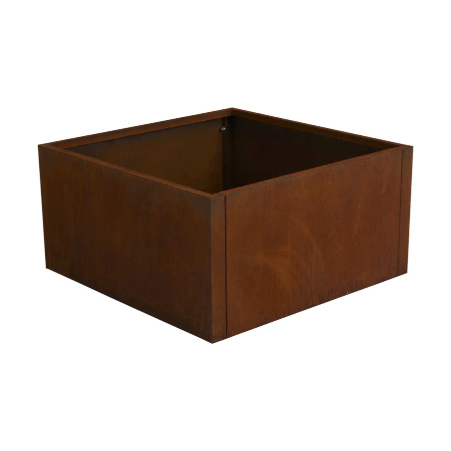 Kruka Kummin, 80x80 cm, corten