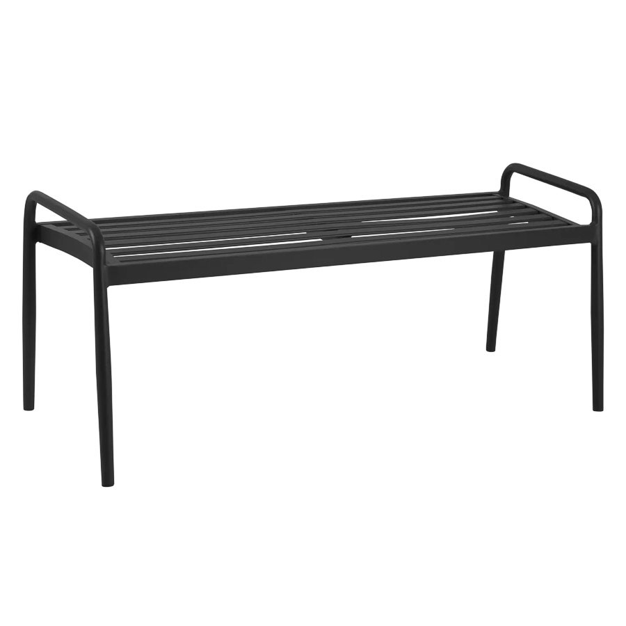Bänk Sonnac, sh. 43cm, svart