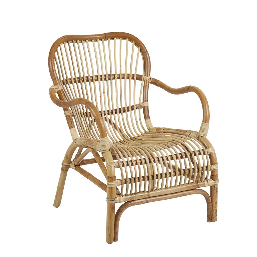 Karmstol Vallda, sh. 37 cm, natur