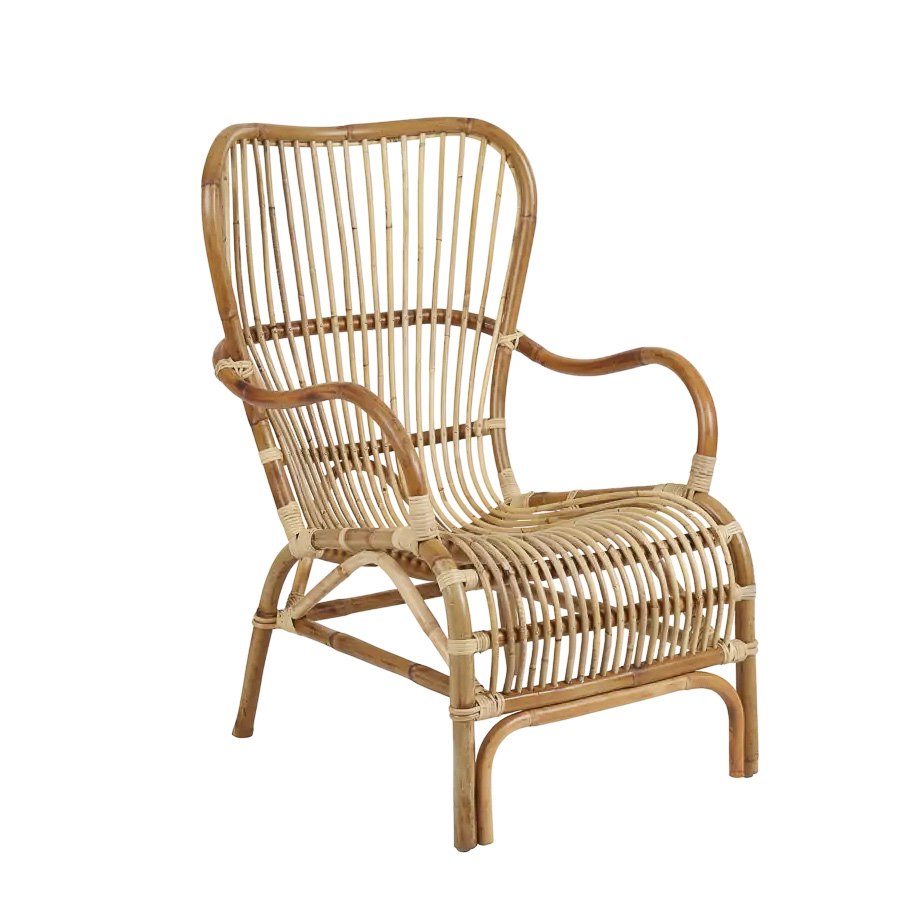 Fotölj Vallda, sh. 42 cm, natur