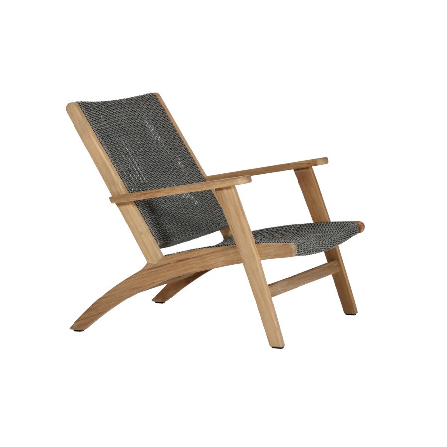 Loungefotölj Kira, sh. 33 cm, natur