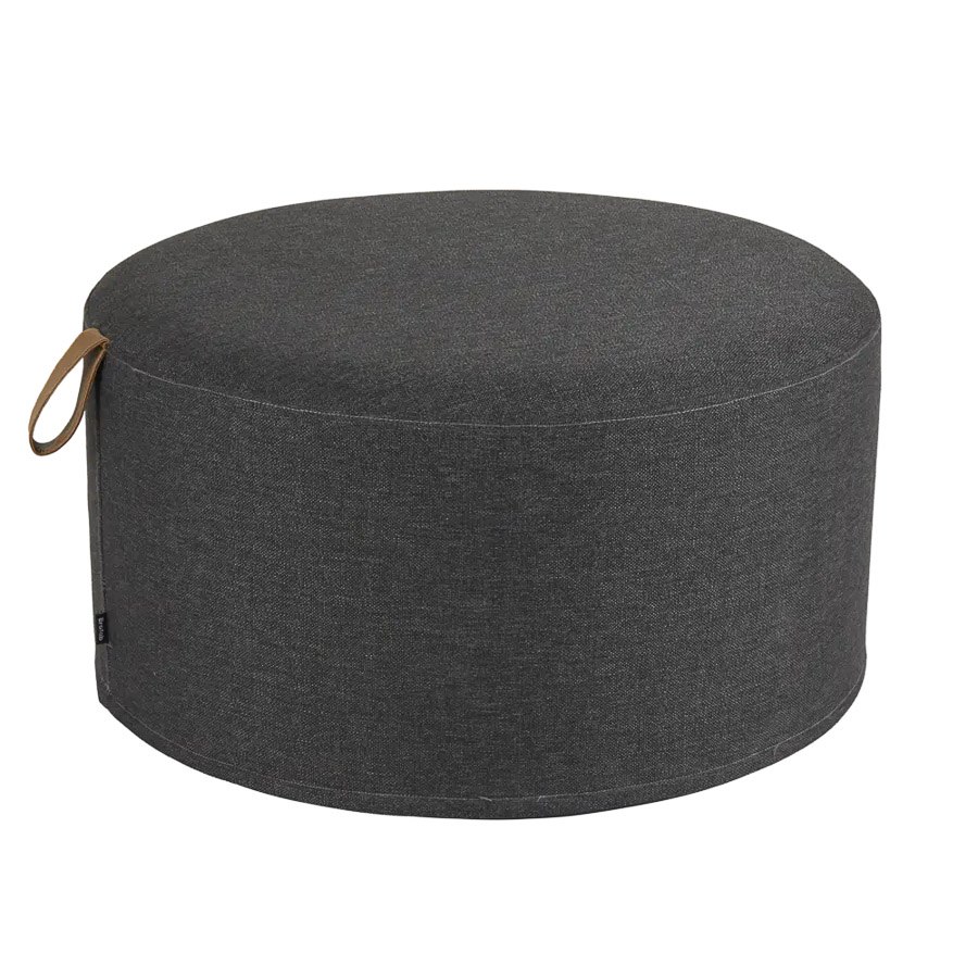 Puff Kotte, dia 80 cm, svart
