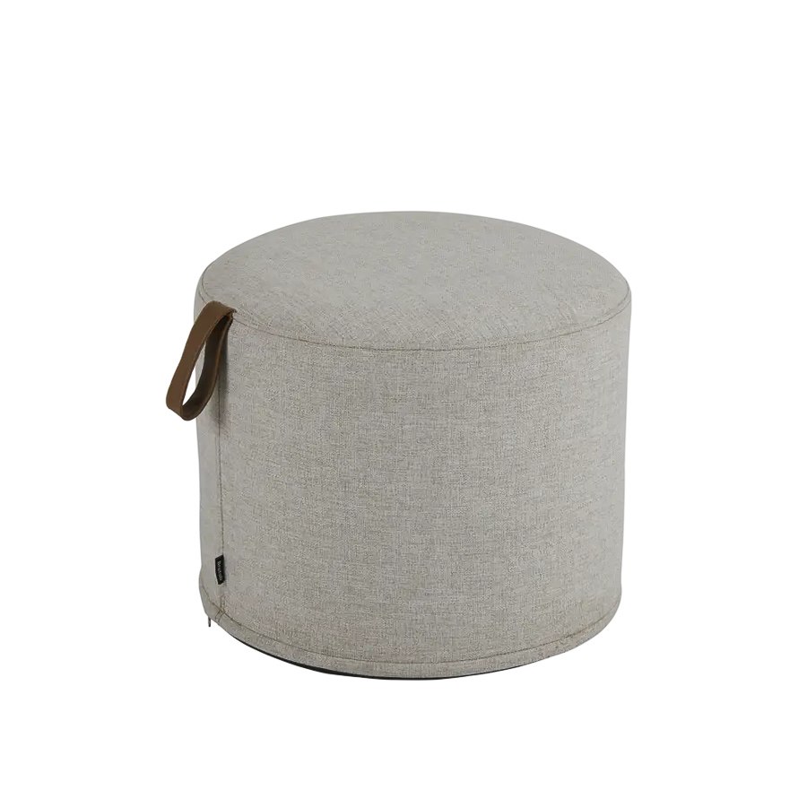 Puff Kotte, dia 50 cm, sand