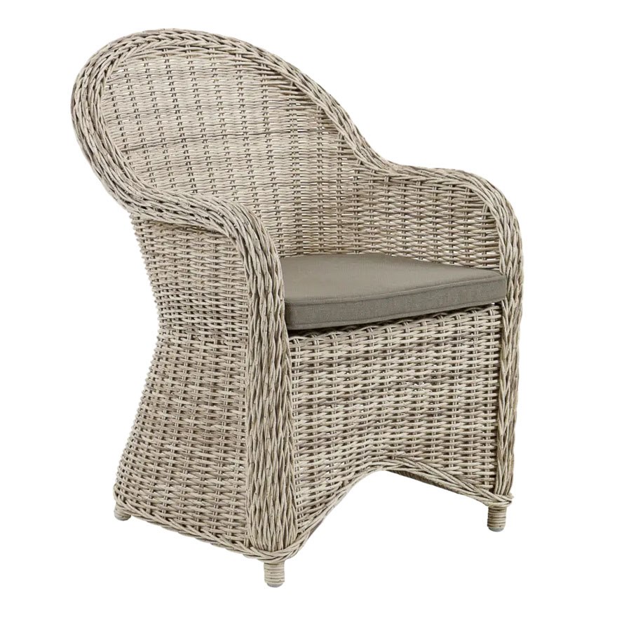 Karmstol Paulina, sh. 48 cm, beige