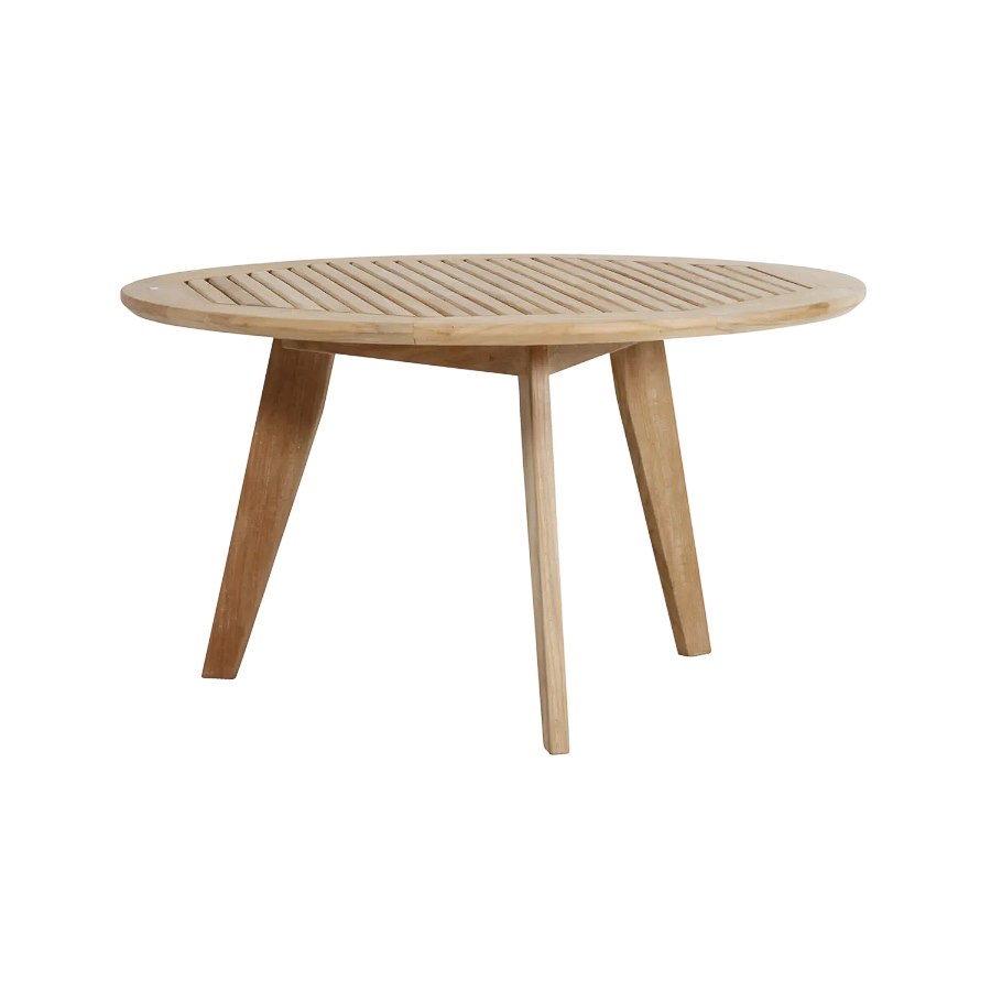 Soffbord Kastos, dia 90 cm, natur