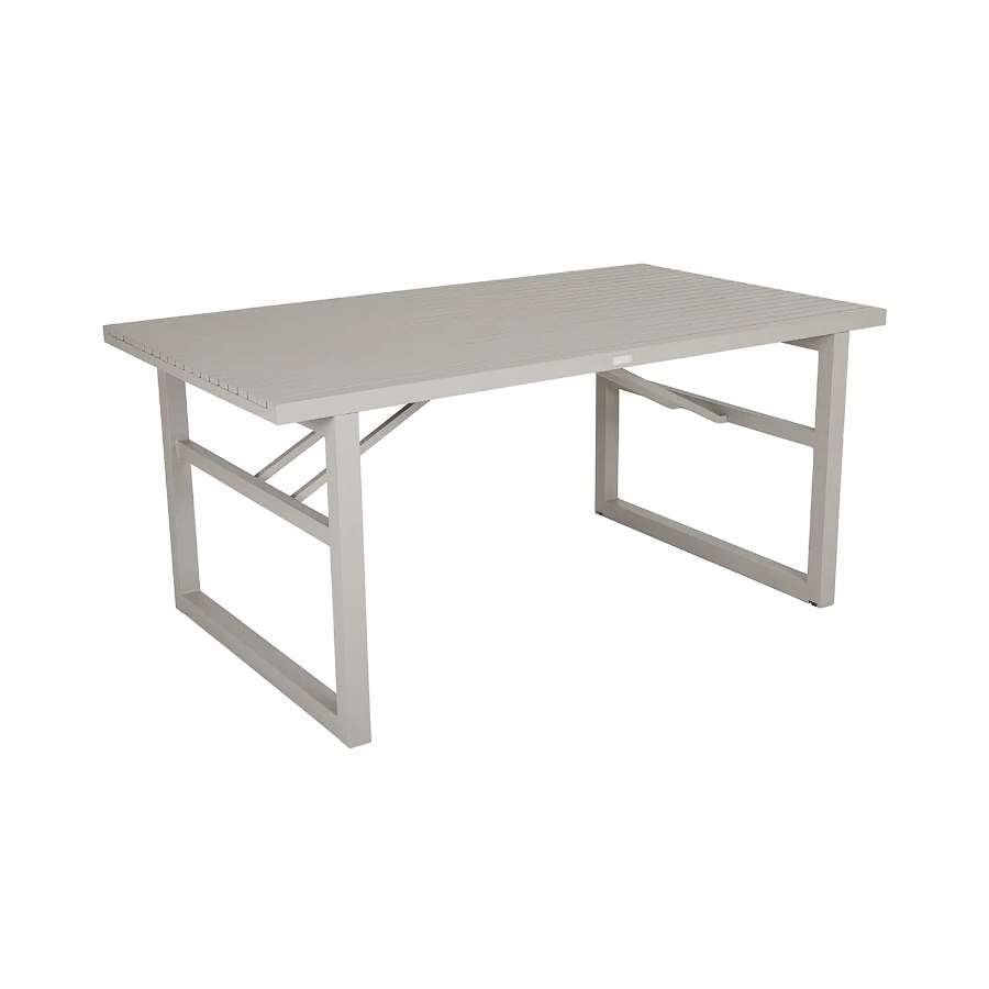Matbord Vevi, 160x90 cm, khaki