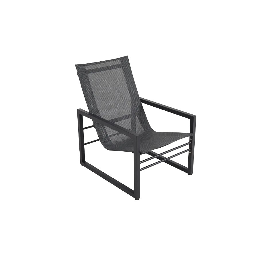 Fotölj Vevi, junior, sh. 29 cm, svart