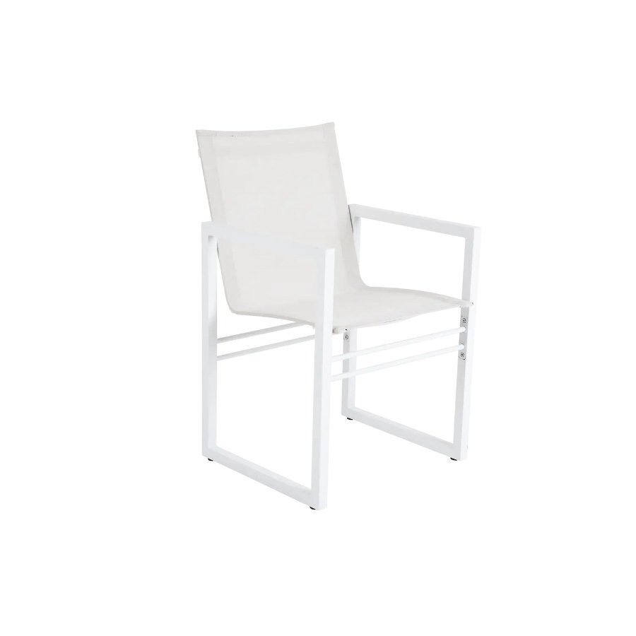 Matstol Vevi, sh. 45 cm, vit
