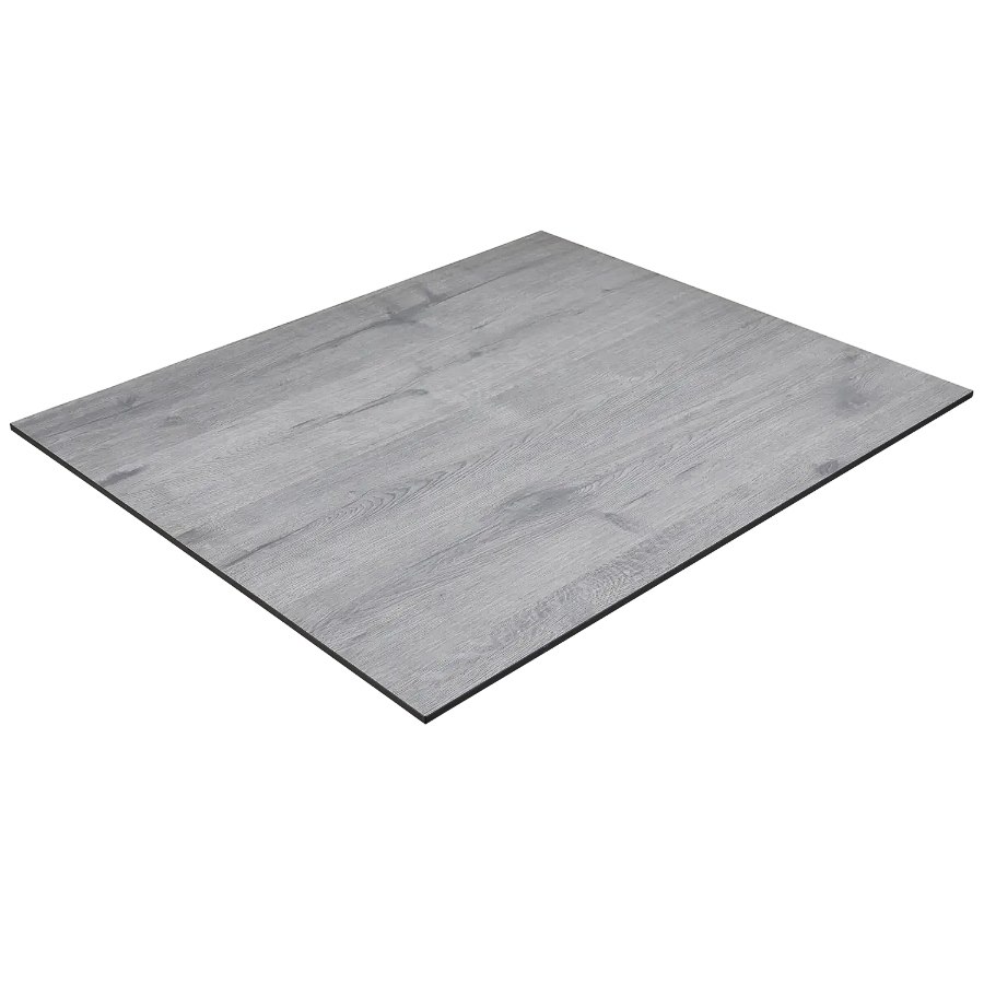 Bordsskiva Talance, laminat, 79x79 cm, grå trä