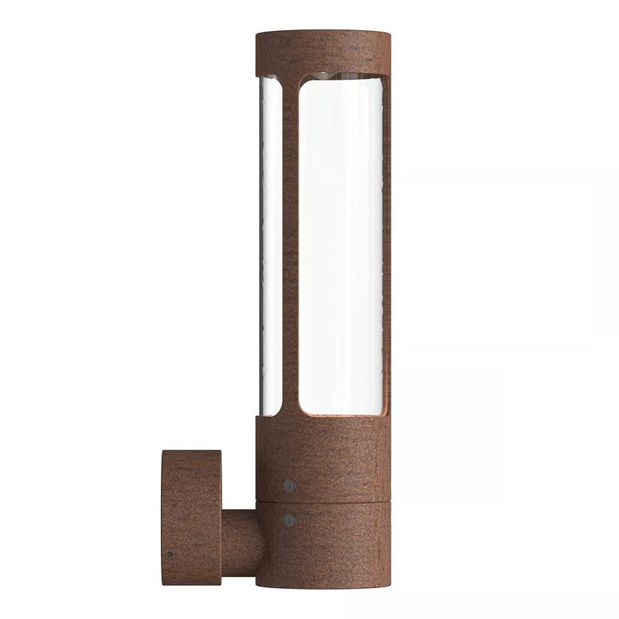 Vägglampa Helix, h. 32,5 cm, corten