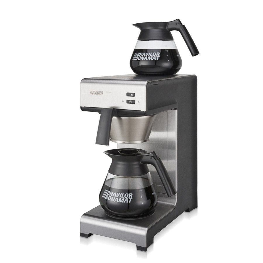 Filterbryggare Mondo, 2 kannor, rostfritt stål