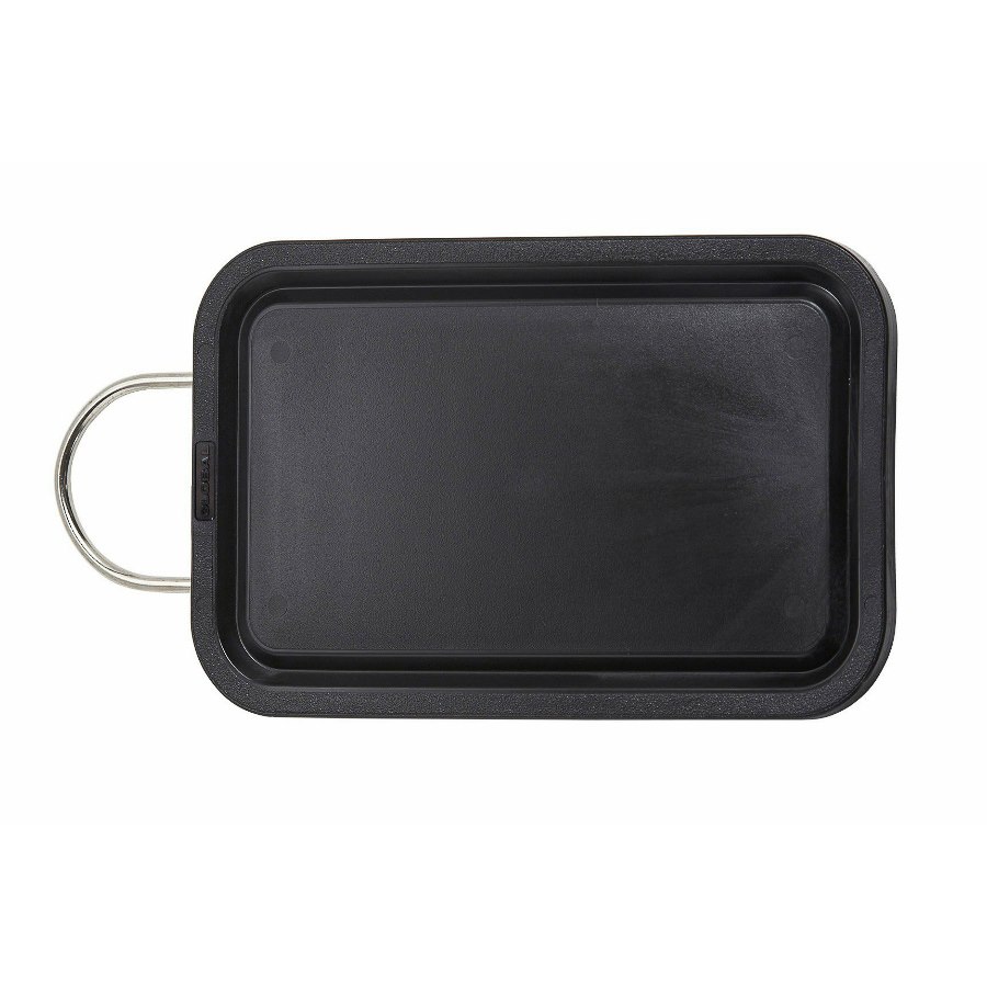 Plastskärbräda, 26,5x16x1,3 cm, svart