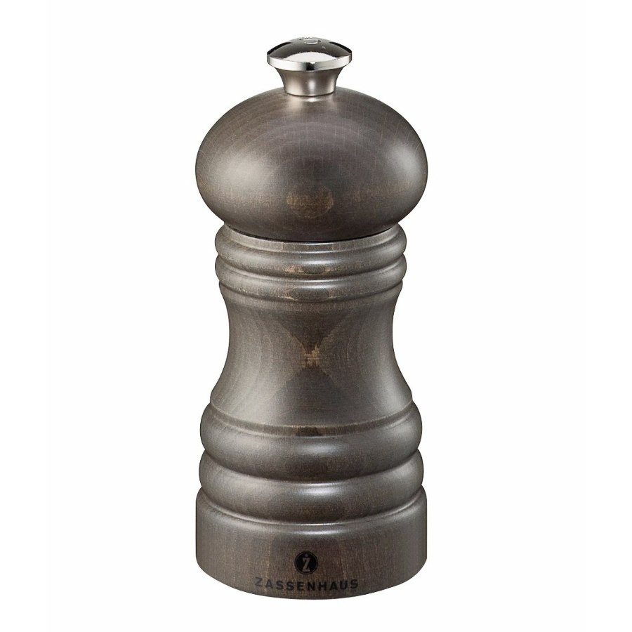 Saltkvarn Berlin, 12 cm, brunbets