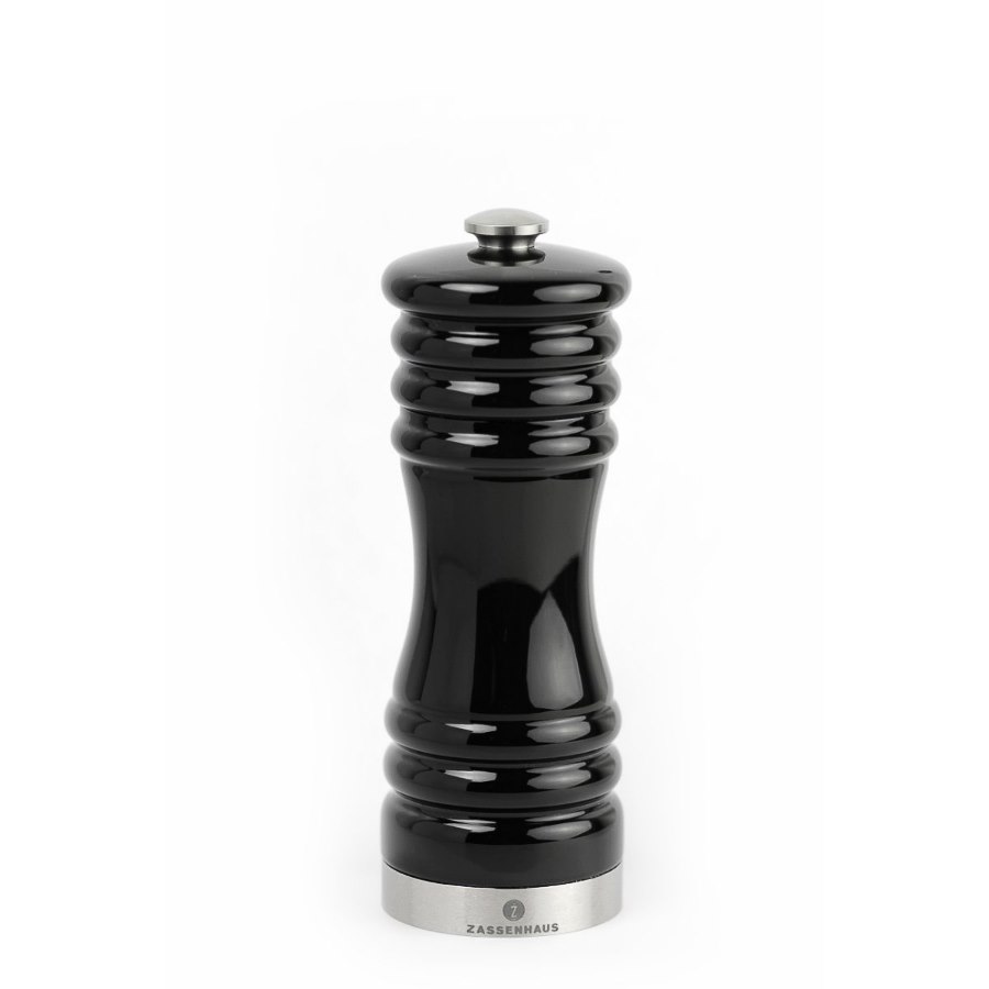 Pepparkvarn München, 15 cm, svart/silver