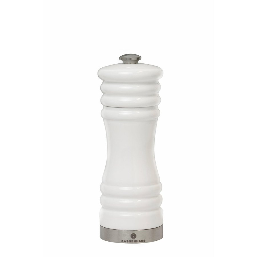 Saltkvarn München, 15 cm, vit/silver