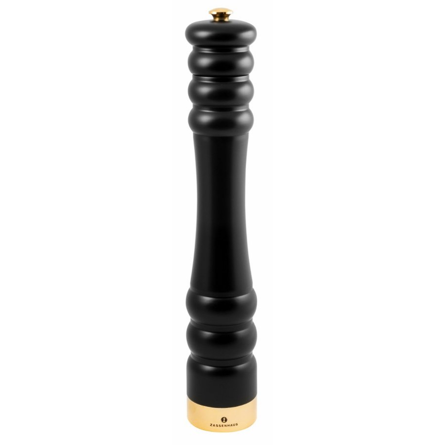 Pepparkvarn München, 35 cm, svart/guld