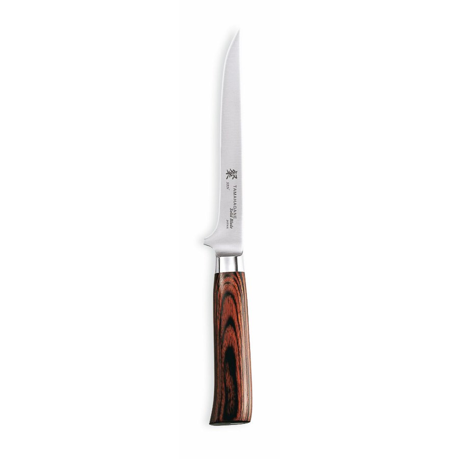 Filékniv San, 16 cm, rostfritt stål/pakkawood
