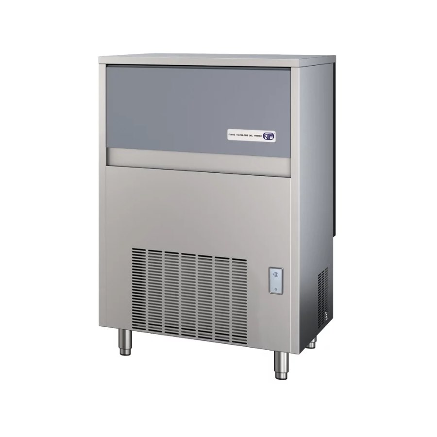 Iskubmaskin SL260 luftkyld med tömningspump, 73,5x60,3x112 cm, rostfri