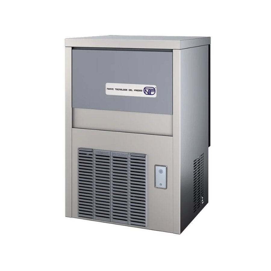 Iskubmaskin SL50 luftkyld m tömningspump, 38,7x46,5x61,2 cm, rostfri