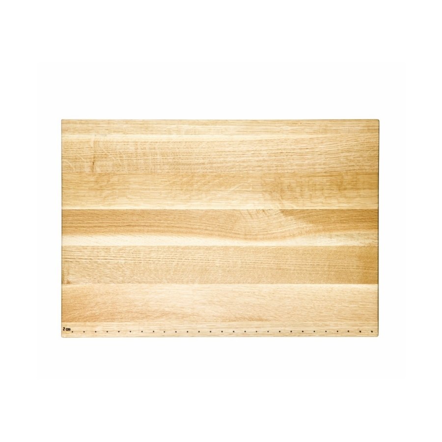 Skärbräda, 45x30x5 cm, ek/natur