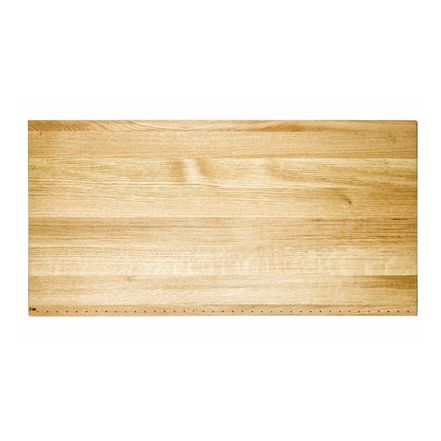 Skärbräda, 80x40x5 cm, ek/natur