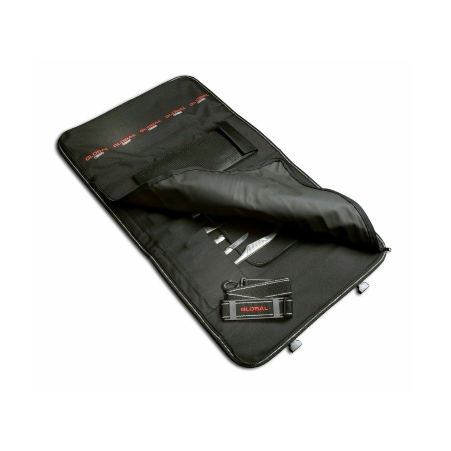 Knivväska, 21 knivar, svart