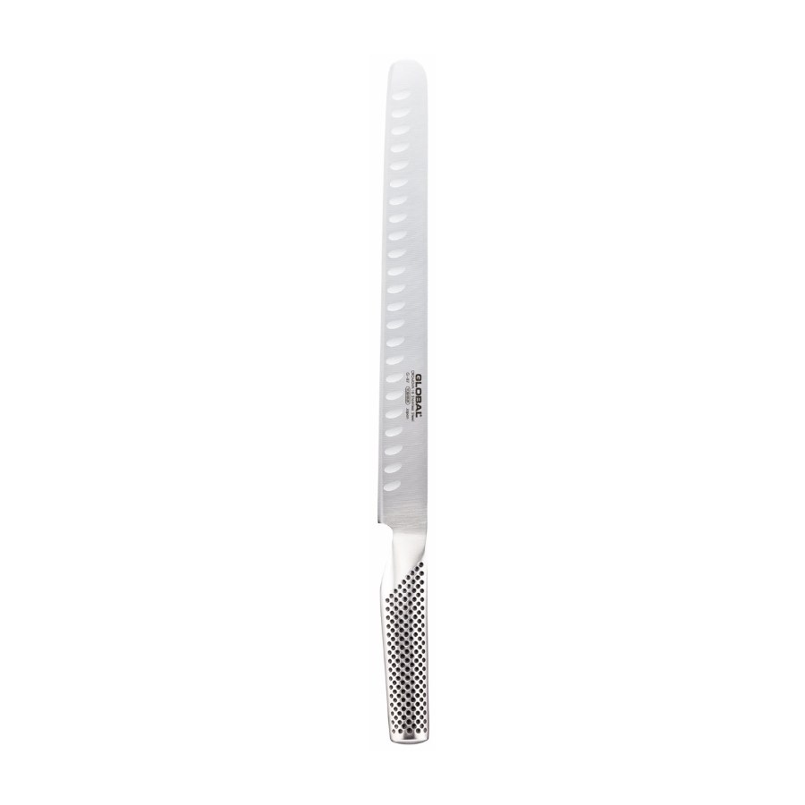 Lax & skinkkniv olivslipad, 27 cm, rostfri