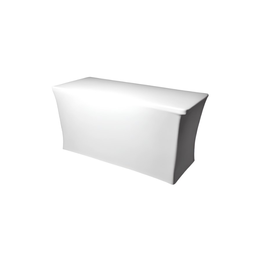 Stretchöverdrag till fällbord Chopin, vit