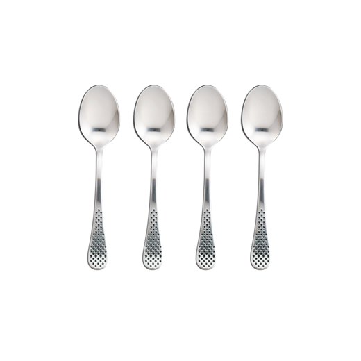 Kaffesked set 4 st, 125 mm, rostfritt stål