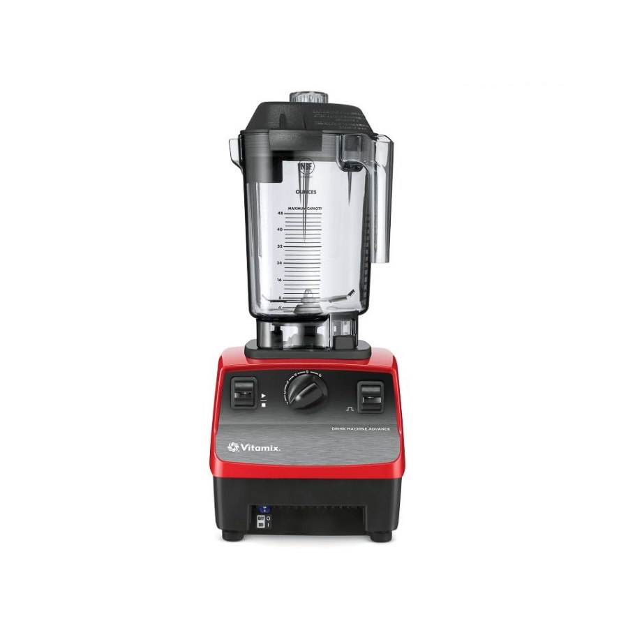 Blender, Drink machine advance, 22,9×20,3×44,9 cm, röd