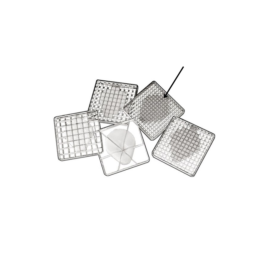 Kniv och pusher till pommes fritesskärare, 6x6 mm