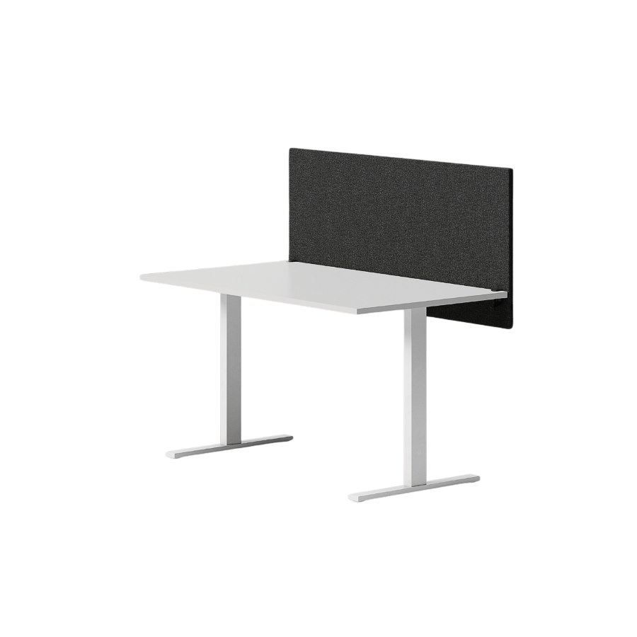 Soneo 30 bordsskärm, nedhängande, inkl svarta besl, 140x65x3 cm, 032