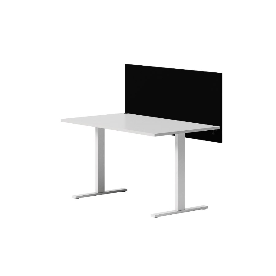 Soneo 30 bordsskärm nedhängande, inkl svarta besl, 140x65x3 cm, 159