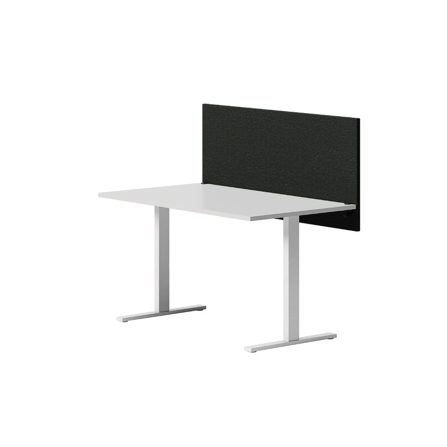 Soneo 30 bordsskärm nedhängande, inkl svarta besl, 140x65x3 cm, 163