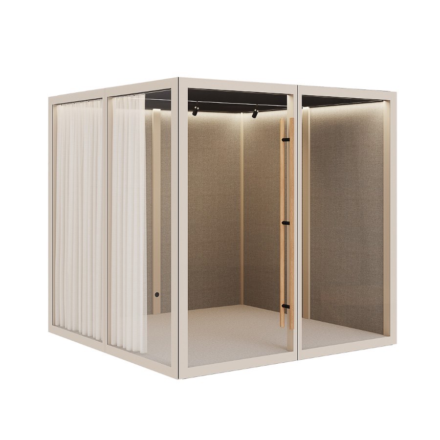 Zen Pod Advanced, Large Clean, 232x232x231 cm, beige