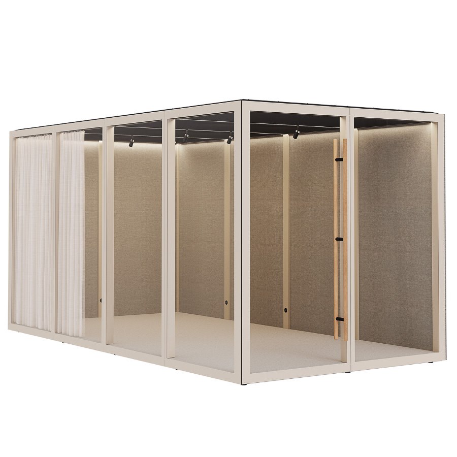 Zen Pod Advanced, XXL Clean, 451,5x232x231 cm, beige