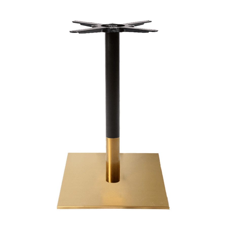Bordsstativ Haga, 40x40 cm, guld/svart
