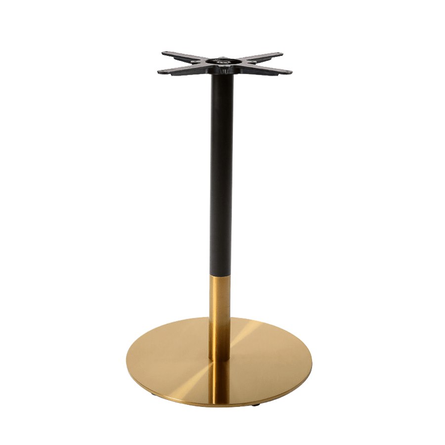 Bordsstativ Haga, dia. 45 cm, guld/svart