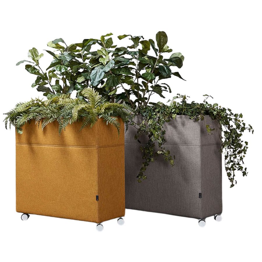 Plant Divider, small, vita hjul