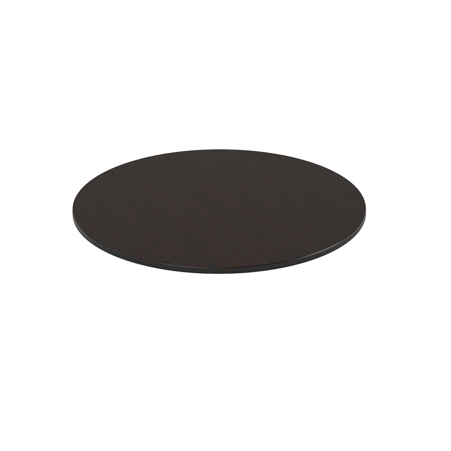 Bordsskiva kompaktlaminat, dia. 60 cm, wenge