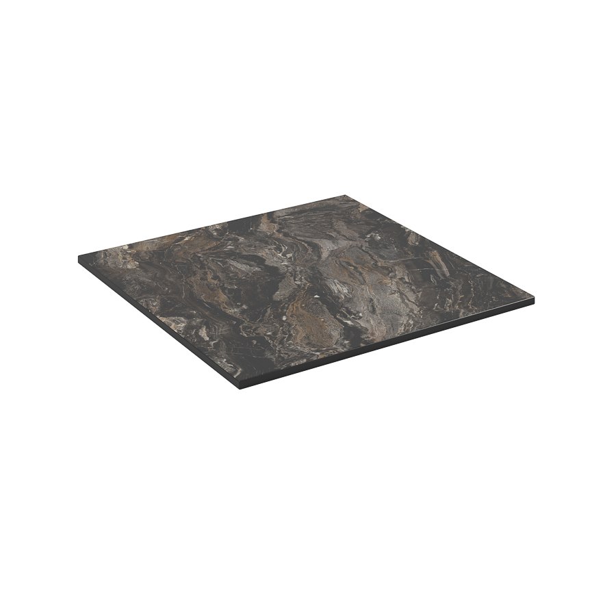 Bordsskiva kompaktlaminat, 60x60 cm, empire marble